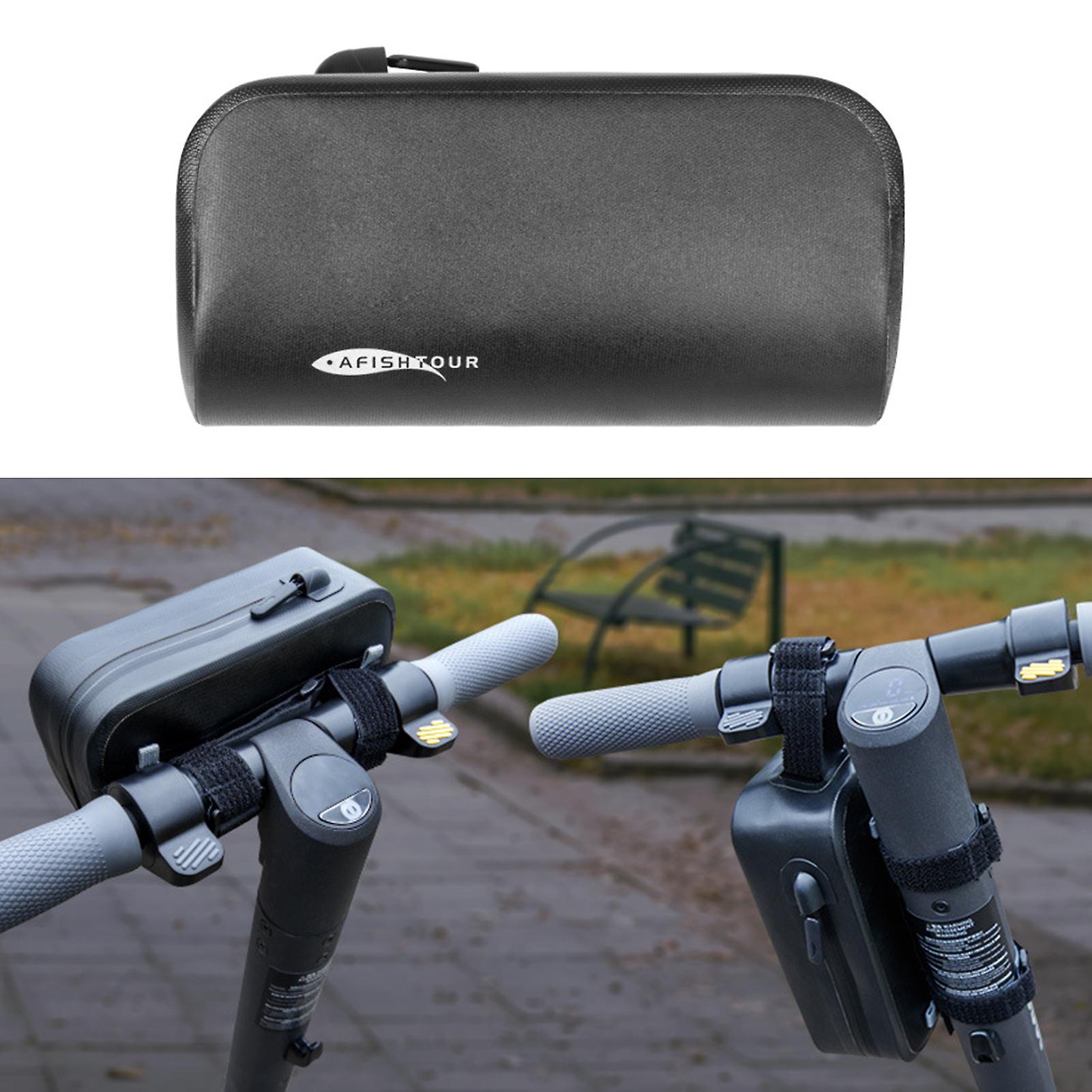 Waterproof Bicycle Handlebar Bag Multifunctional Bike Scooter Handlebar Bag Cycling Saddle Bag Tube Bag Pack Pannier Travel Shoulder Bag No.206797