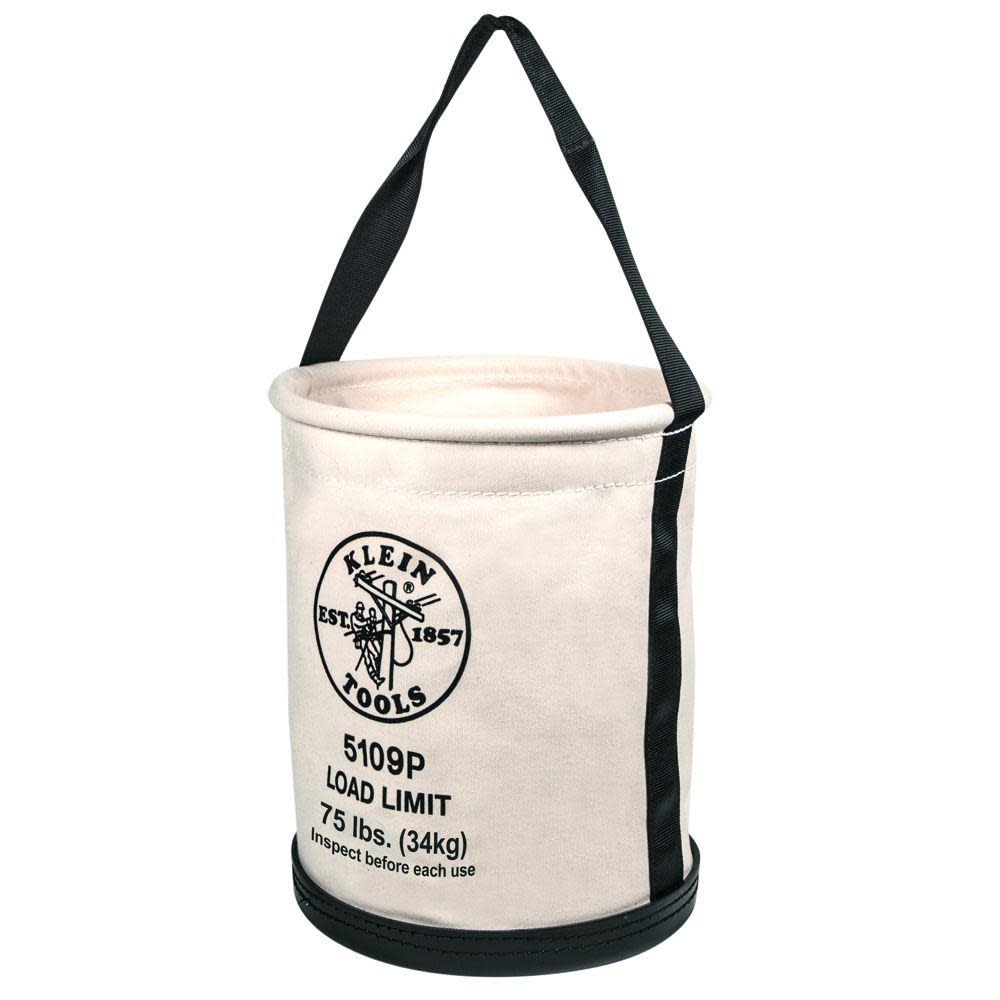 Wide Straight Wall Bucket w/Pocket