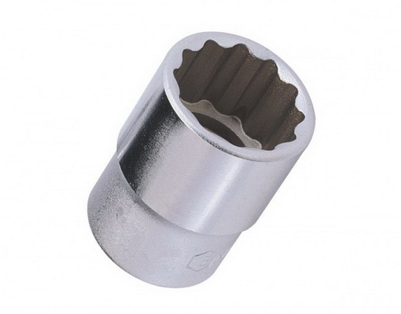 Genius Tools 473812 1/2 Dr. 3/8 Hand Socket (12 ...