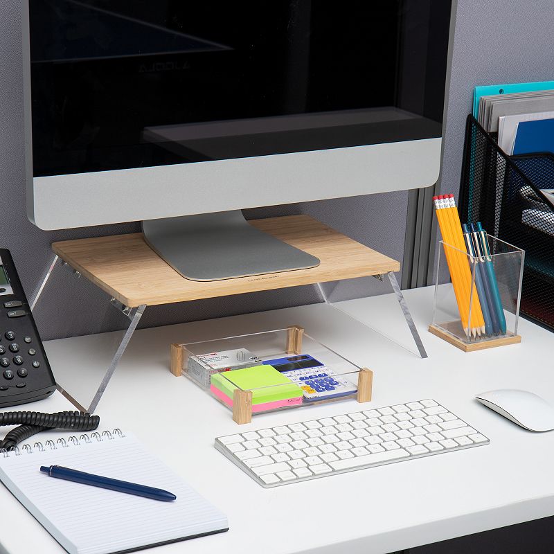 Mind Reader Modern Collection Monitor Stand