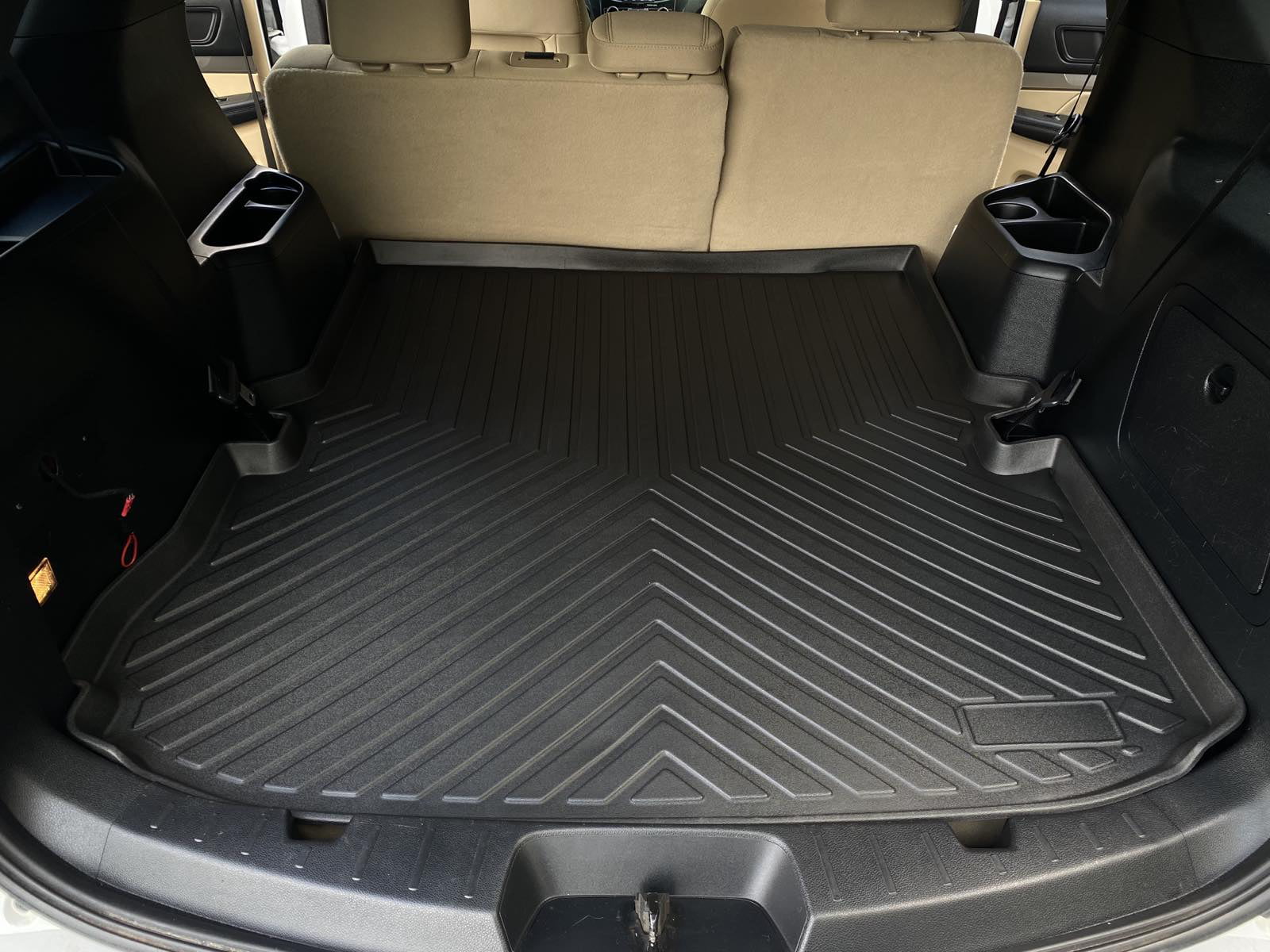 Laser measured Trunk Cargo Rubber Tray Liner for Ford Explorer 2011 - 2019