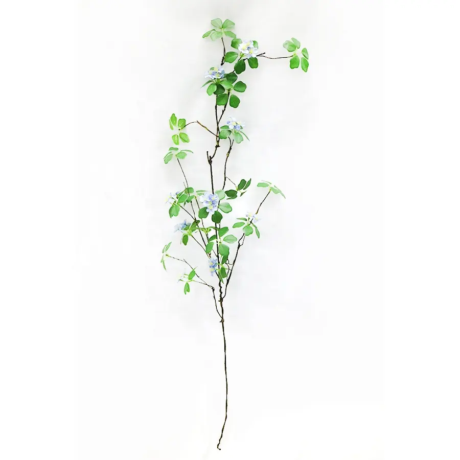 Supplies 75cm long artificial ficus deltoidea spray