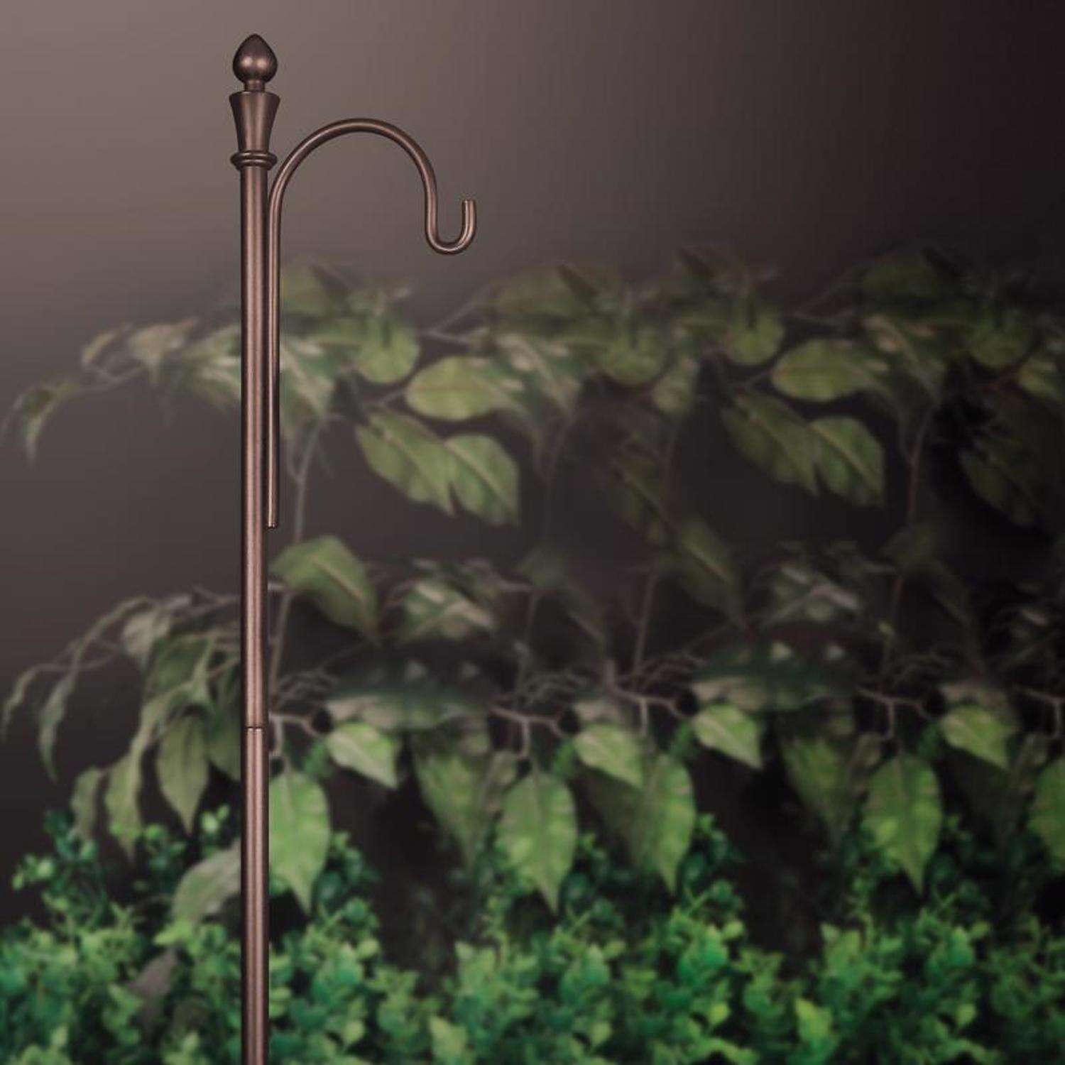 Feit SOLAR FIXTURES Bronze Metal 48 in. H Shepherds Hook 1 pk