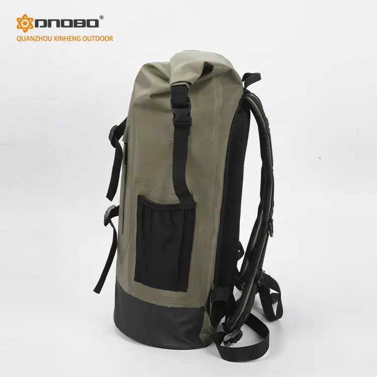 Custom PVC Waterproof Dry Bag Rolltop Backpack 20L PVC Waterproof Backpack Dry Bag for Camping Hiking Kayaking