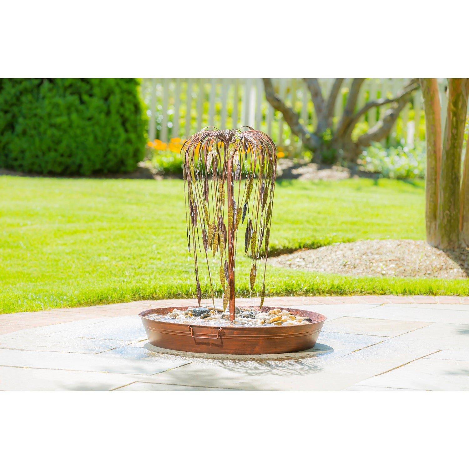 Weeping Willow Water Fall Fountain