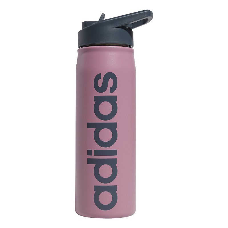 adidas 20-oz. Stainless Steel Water Bottle with Straw