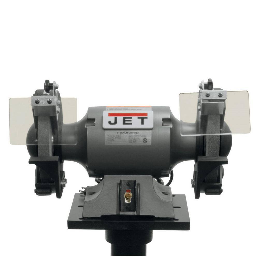 Jet JBG-8A 8 in. Shop Grinder and JPS-2A Stand 577102K