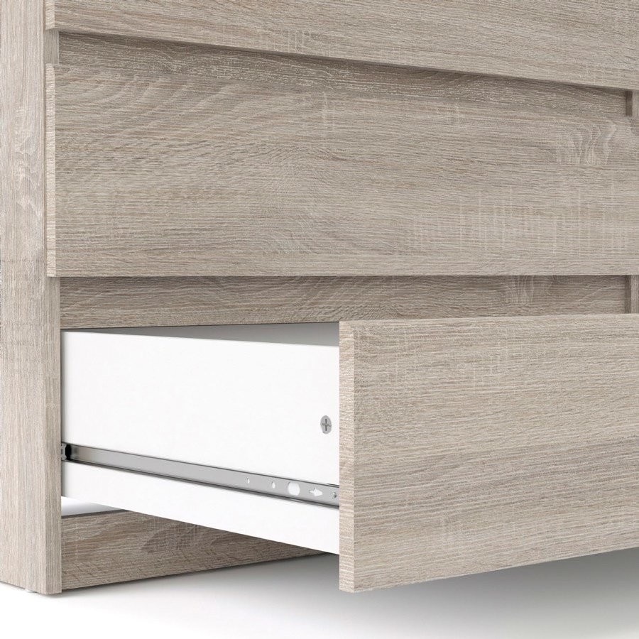 Naia 6 Drawer Double Dresser  Truffle   Farmhouse   Dressers   by BisonOffice  Houzz