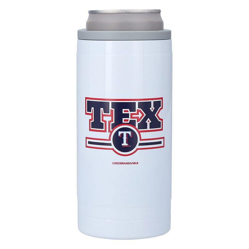 Texas Rangers 12oz. Letterman Slim Can Cooler