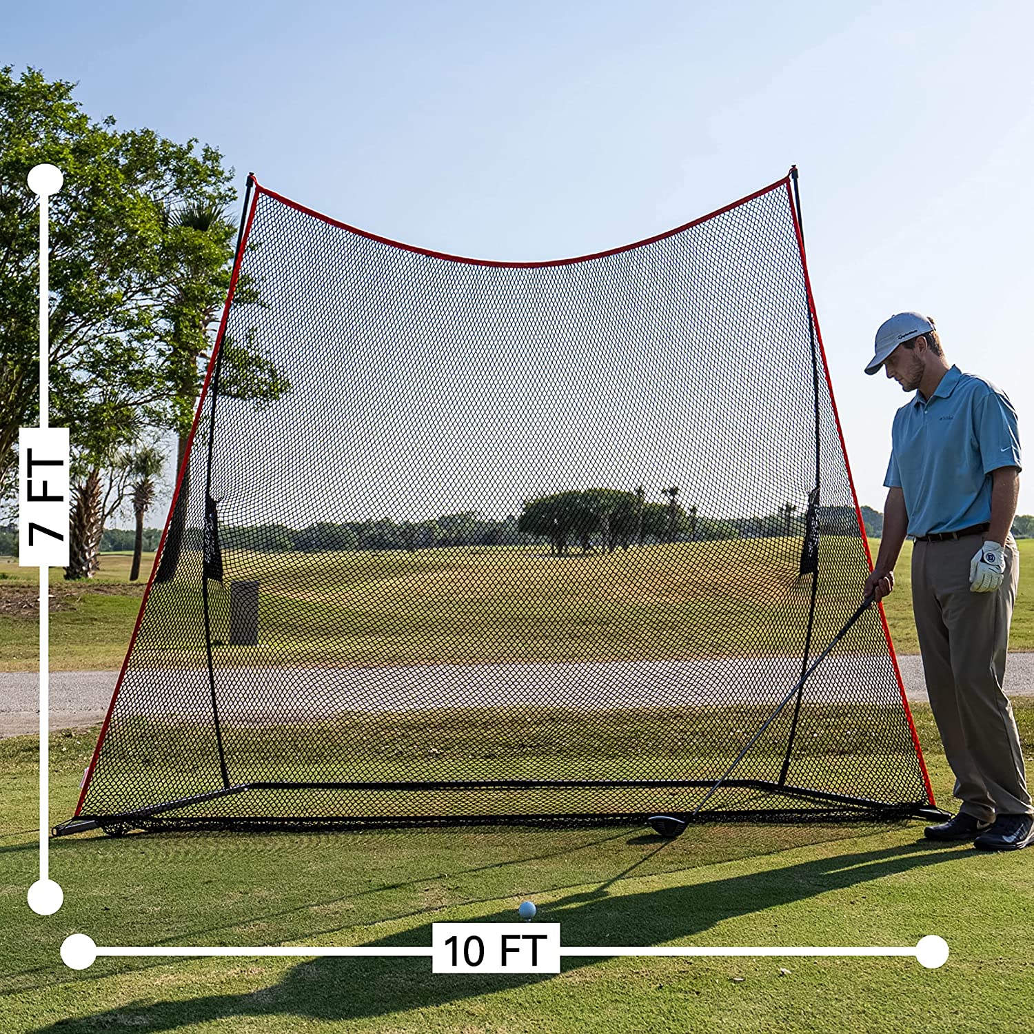 Rukket Sports Haack Golf Net By SEC Coach Chris Haack 10x7ft