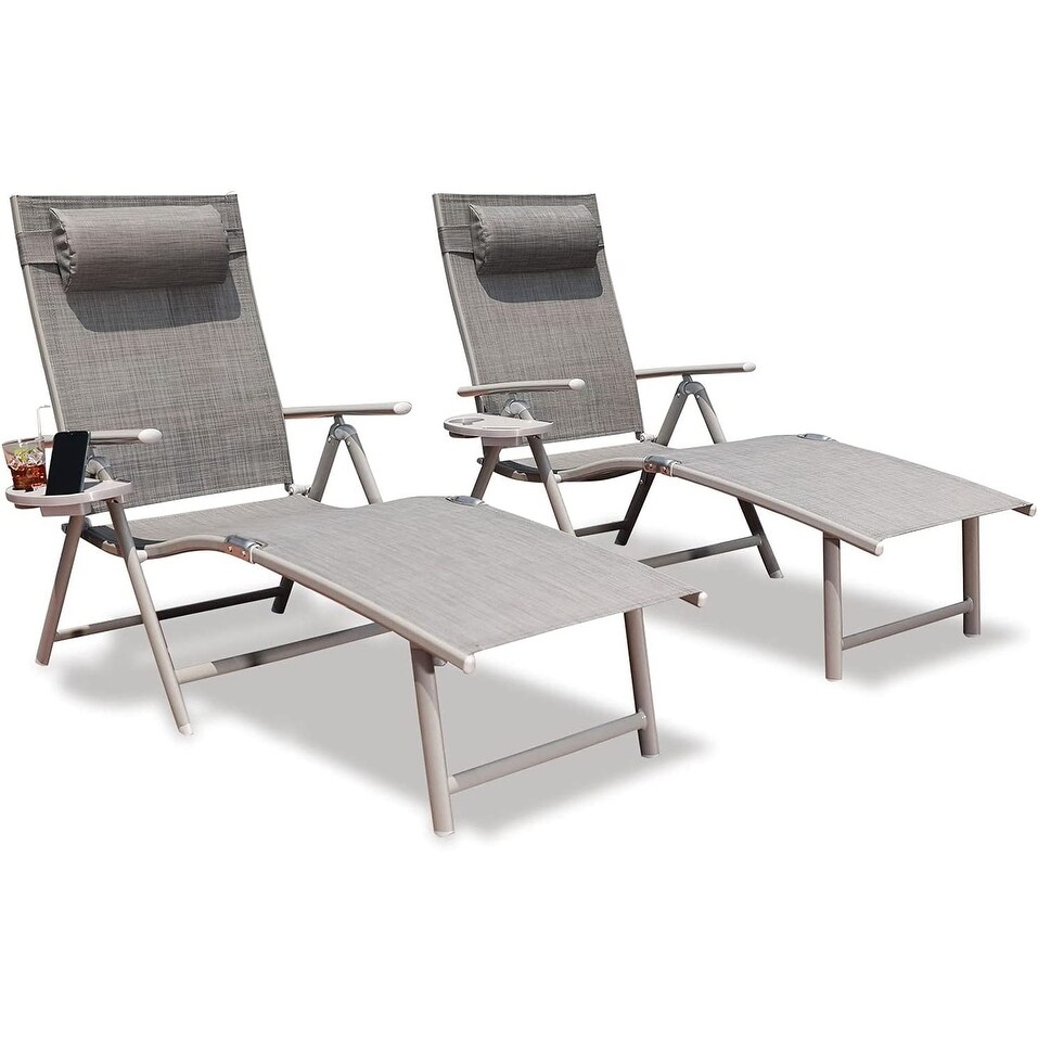 Two piece Aluminum Folding Chair