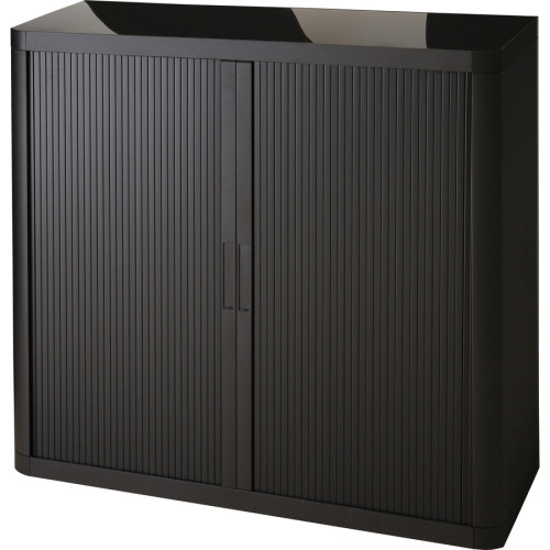 Paperflow easyOffice 41 Black Storage Cabinet Top， Back， Base and Shelves (366014192344)