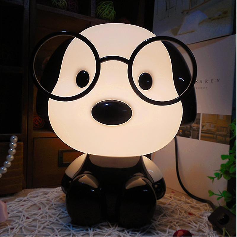 Us / Eu Plug Reading Table Lamps Baby Room Panda Bear Cartoon Animal Night Light Decoration Lamps For Bedroom Desk Kids Gift