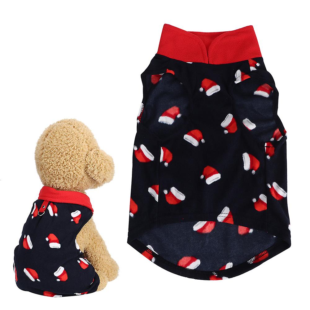 Winter Soft Warm Xmas Cute Dog Clothes Dress For Small Pet Dogs Puppy Jacket Clothing Outfitxl