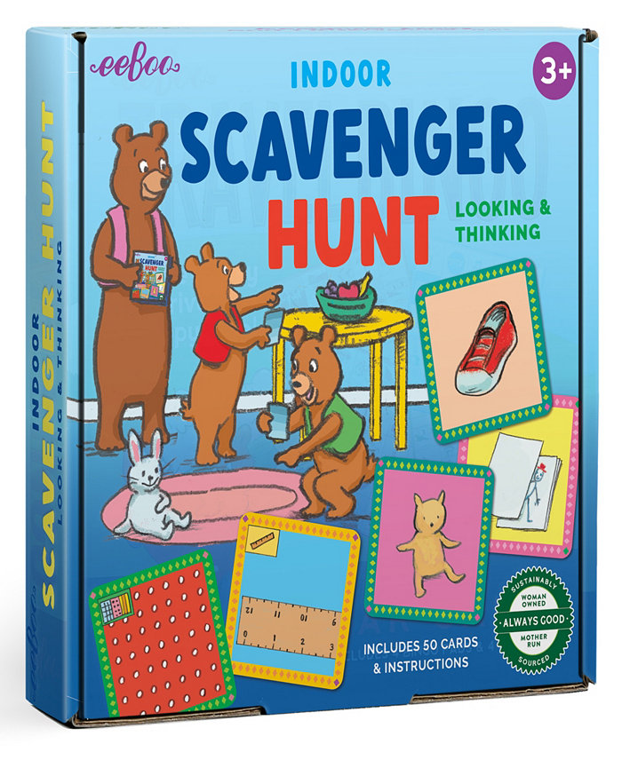 Eeboo Scavenger Hunt Indoors Game