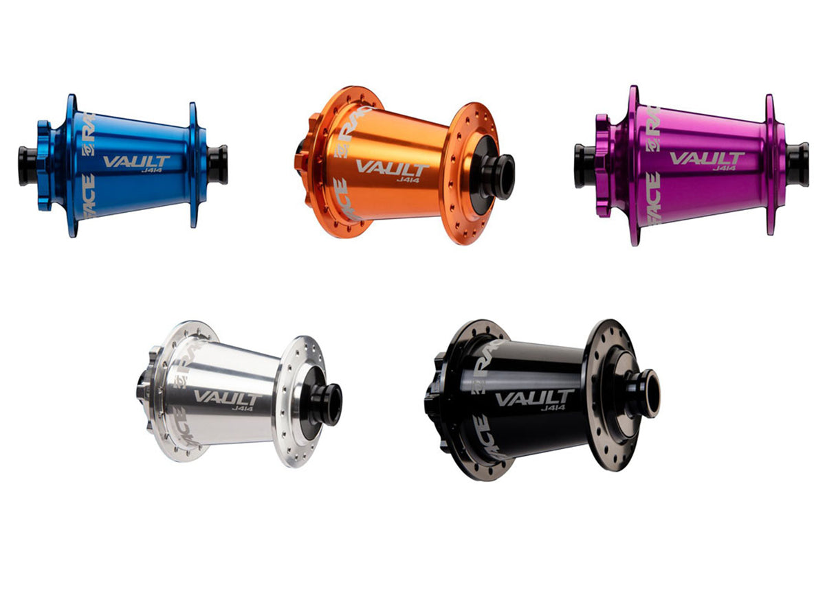 Race Face Vault J-Bend MTB Disc Hub - Front - Boost - Black