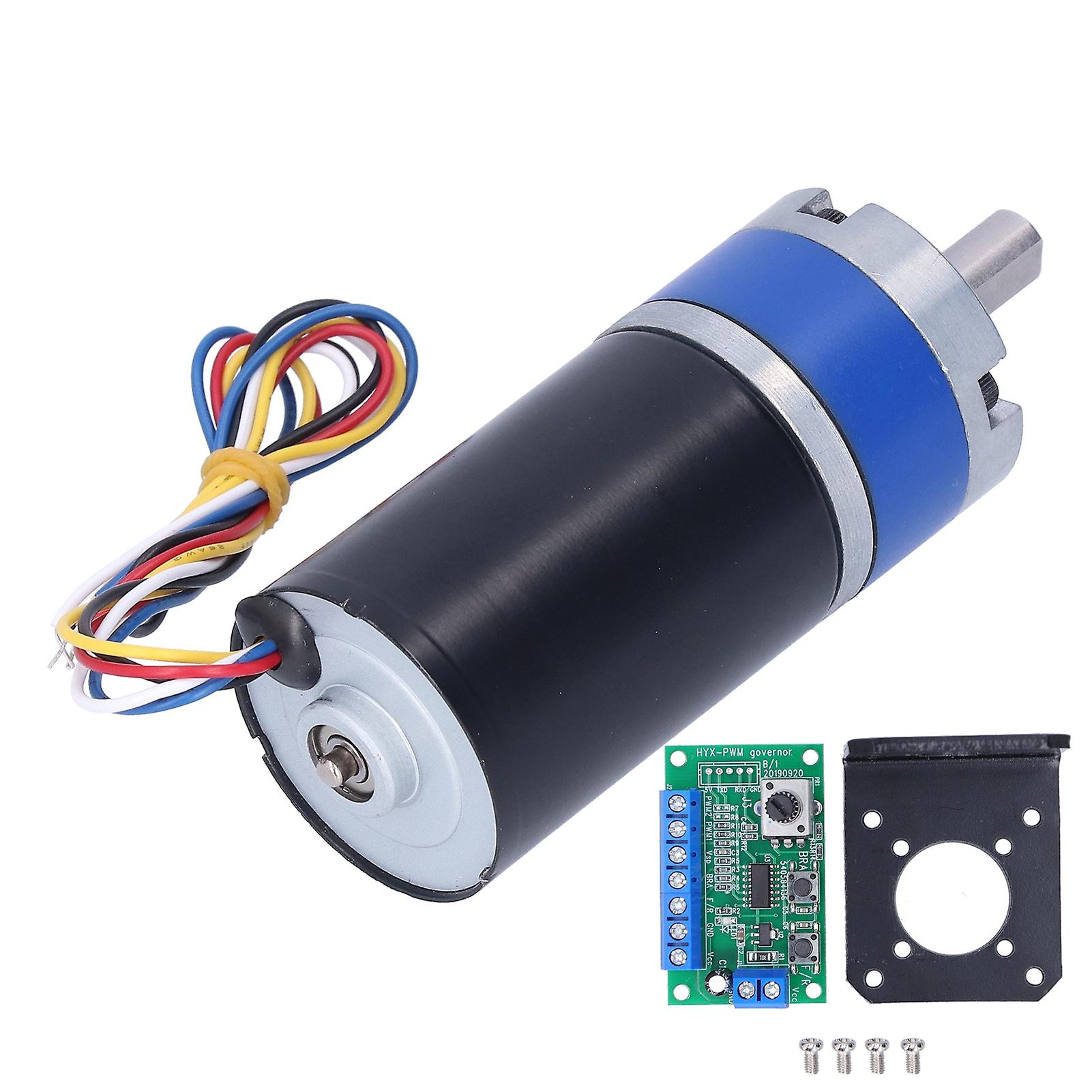 Dc24v Gear Motor Brushless Speed Reduction Pure Copper Coil Motors With Controller Cm363650430rpm