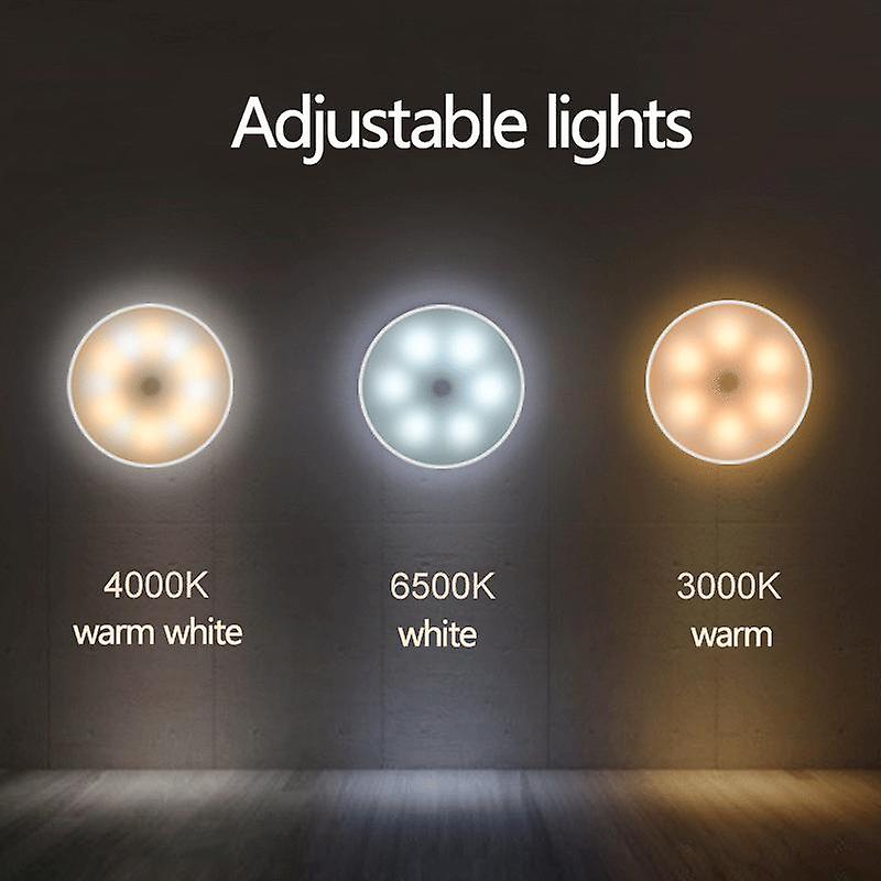 Led Night Light Touch Dimming Usb Power Supply Bedroom Bedside Lamp Magnetic Suction Wall Lamp Corridor Wardrobe Night Lights