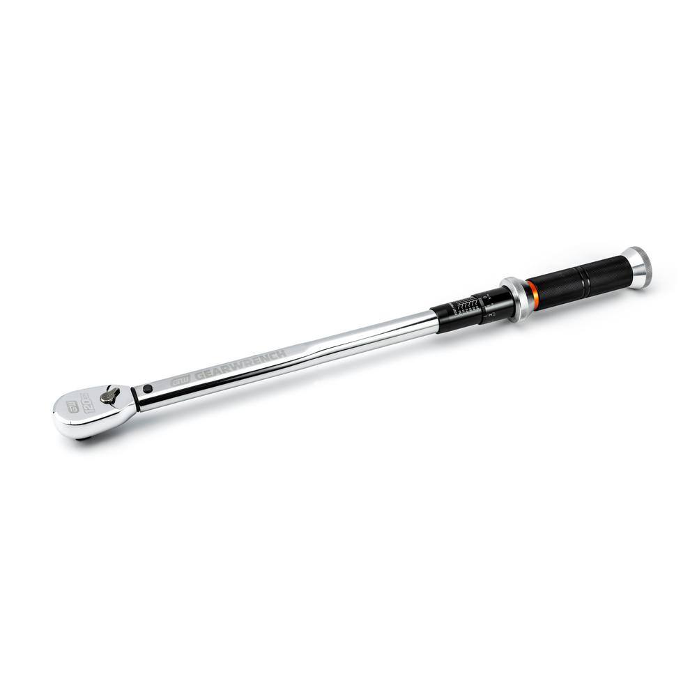 GEARWRENCH 12 in. Drive 120XP 20-150 ft.lbs. Micrometer Torque Wrench 85180