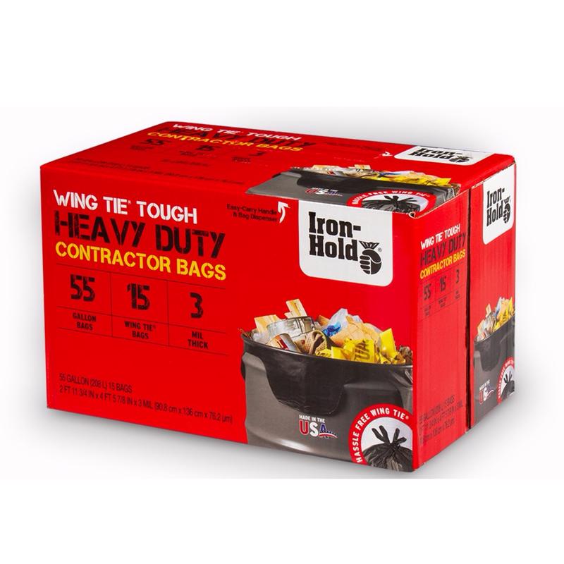 CONTRACTOR BAG 55G 15PK