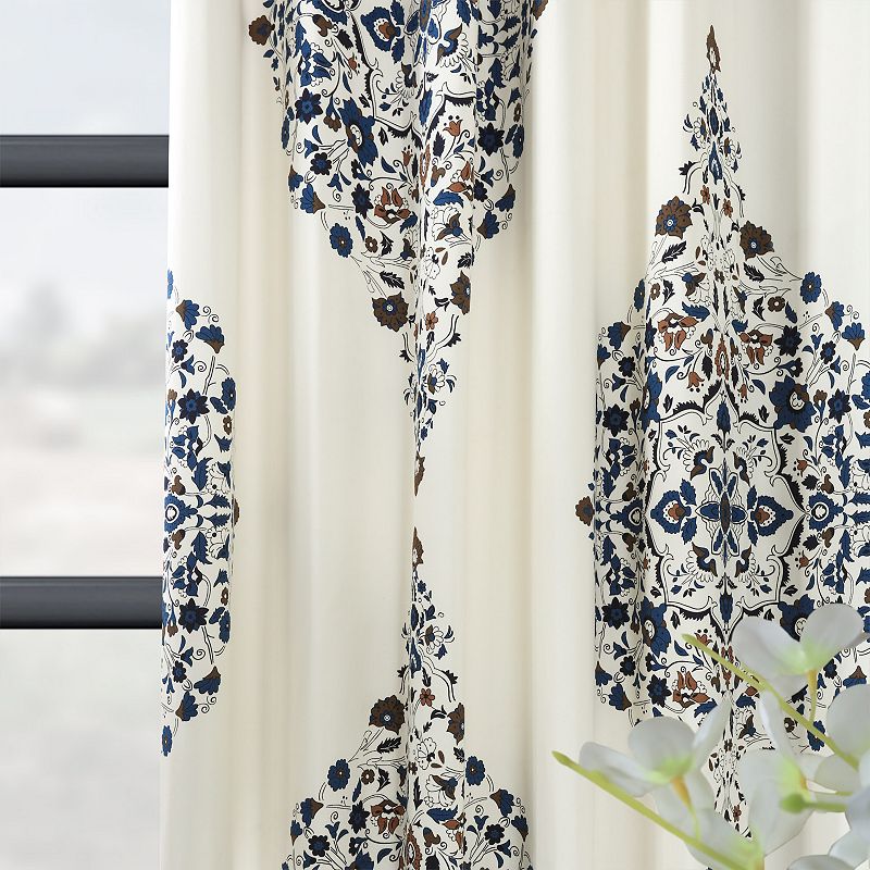 EFF Printed Cotton Twill Kerala Window Curtain