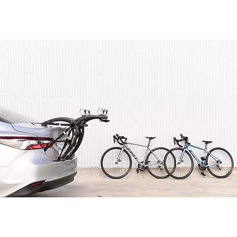 Saris Bones Trunk Bike Rack， Bike Rack for Car and SUV， 2-Bikes - 2 Bikes