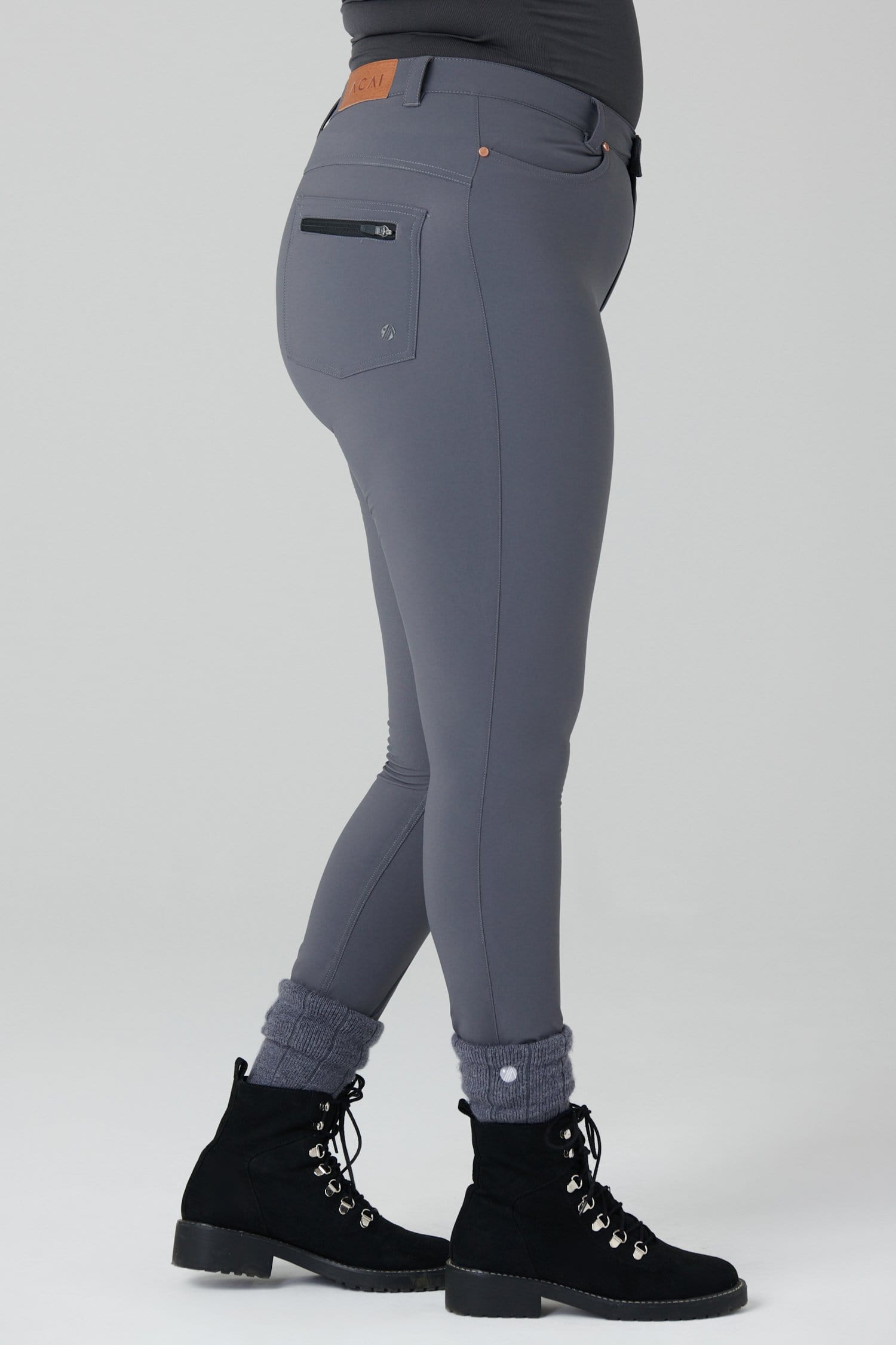 MAX Stretch Skinny Outdoor Trousers - Storm Grey