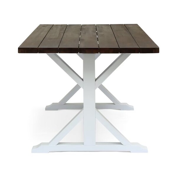 Modern Outdoor Acacia Wood dining table，for garden，patio