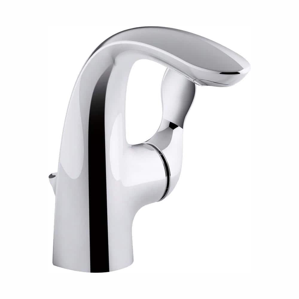 KOHLER Refinia Single Hole Single Handle HighArc WaterSaving Bathroom Faucet in Polished Chrome