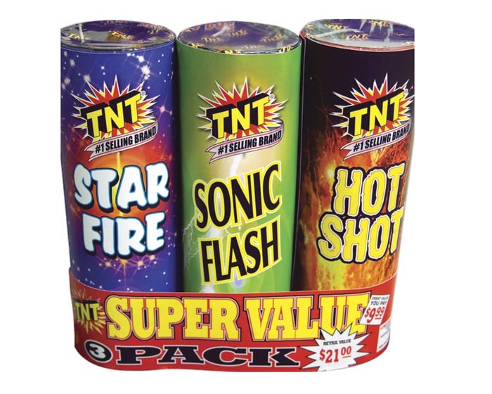 TNT Fireworks Super Value Pack - 200722