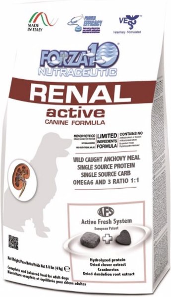 Forza10 Nutraceutic Active Kidney Renal Support Diet Dry Dog Food