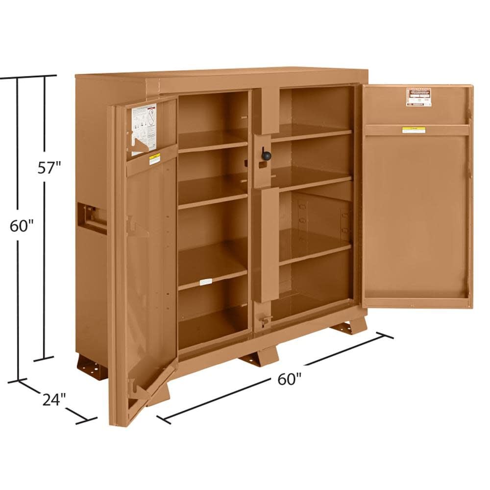 Knaack JOBMASTER Cabinet 47.5 Cu. Ft. Steel Jobsite Box 109 from Knaack