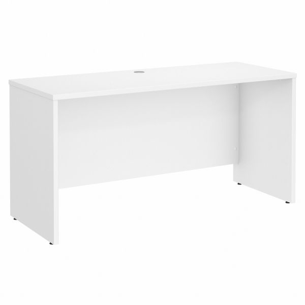 Bush Business Furniture Studio C 60W x 24D Credenza Desk in White