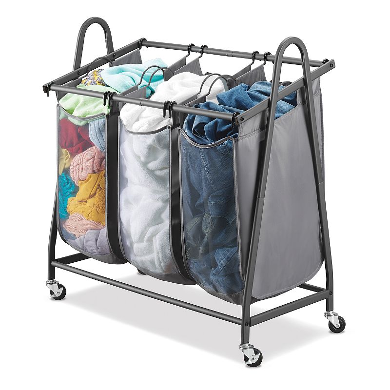 Whitmor Arch Triple Laundry Sorter