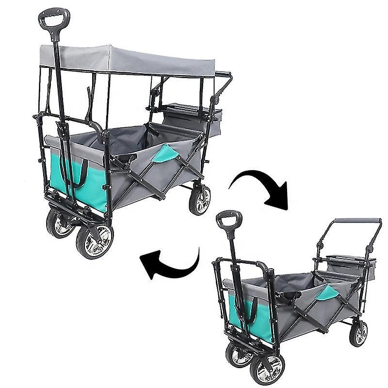 Hot Selling Camping Trolley Trolley Folding Station Wagon Trolley Foldable Outdoor Multifunctional Station Wagon