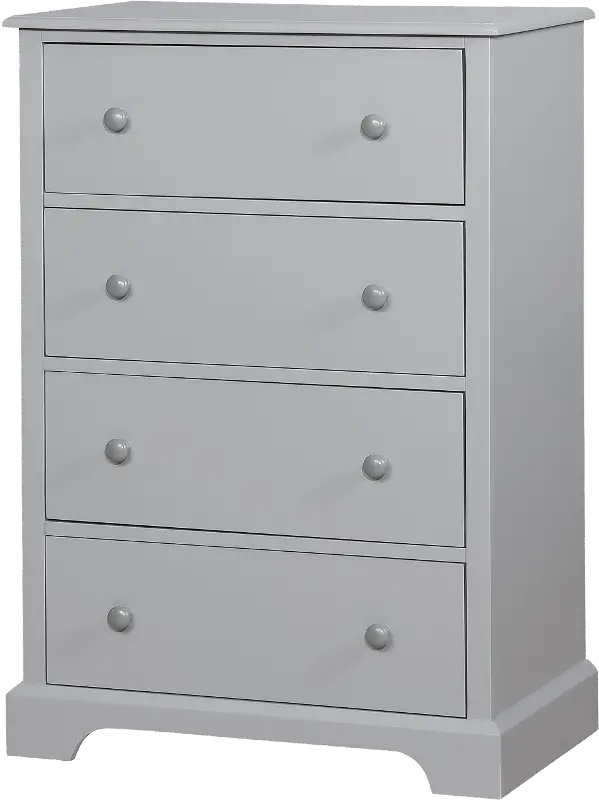 Davidson Casual Classic Gray Chest of Drawers