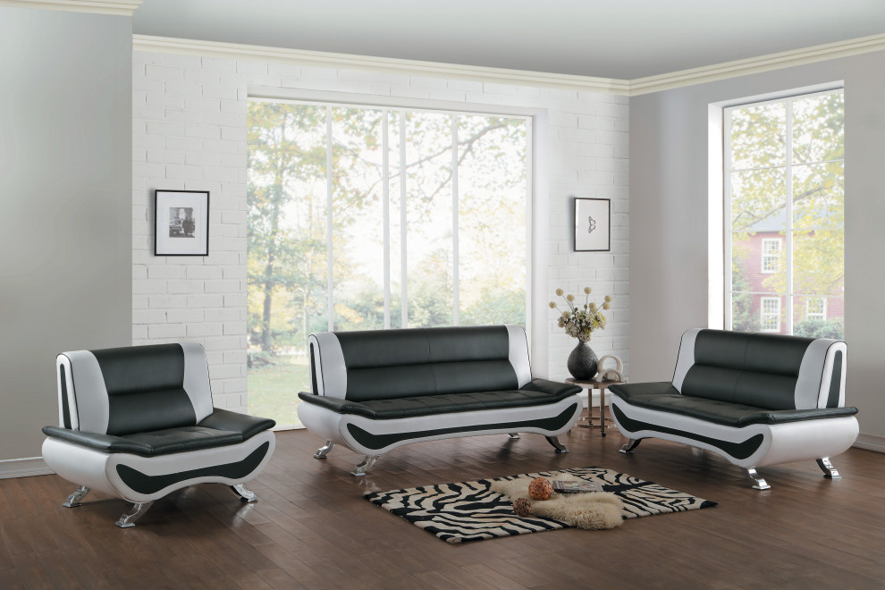 Soyer Sofa Collection   Contemporary   Loveseats   by Lexicon Home  Houzz