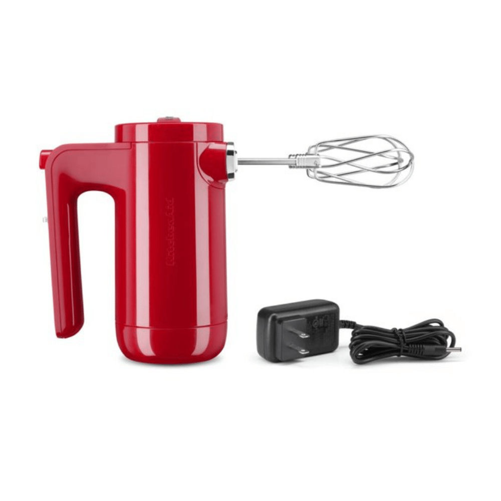 KitchenAid Cordless 7 Speed Hand Mixer， Passion Red