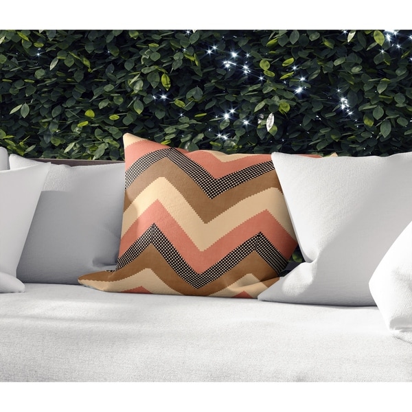 WILLOW PEACH Indoor|Outdoor Pillow By Kavka Designs - 18X18