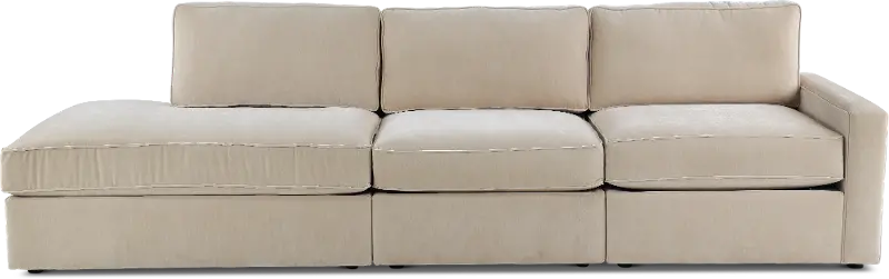 (Re)Formation Sand Beige 3 Piece Sofa Sectional