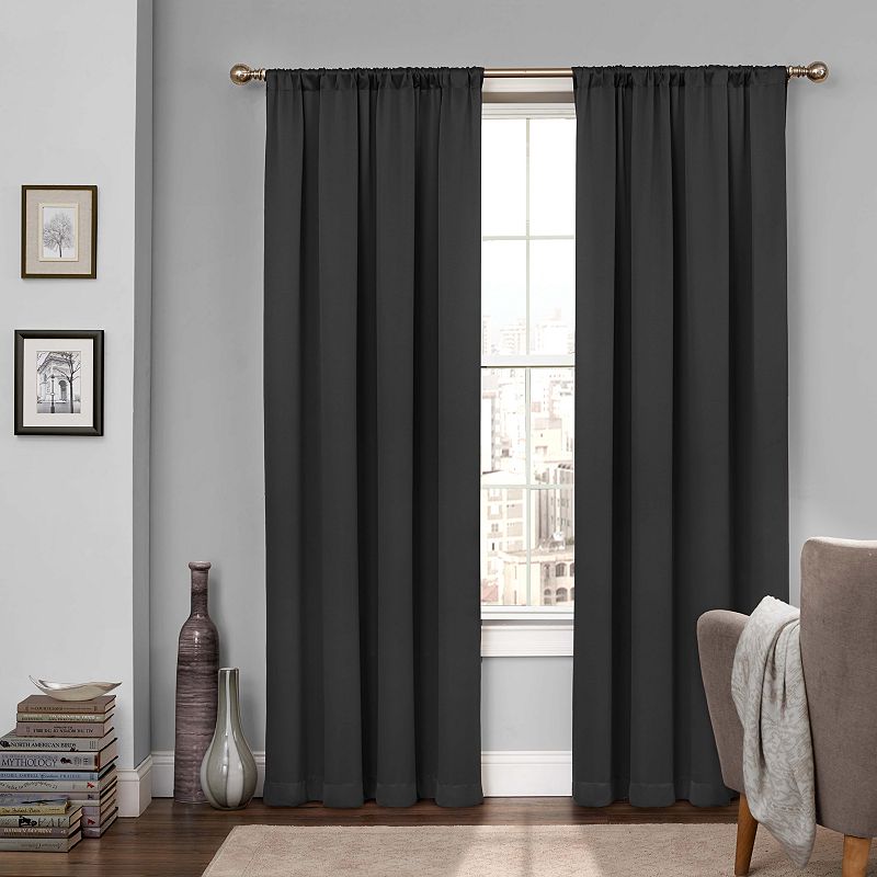 eclipse Tricia Room-Darkening 2-Panel Window Curtains