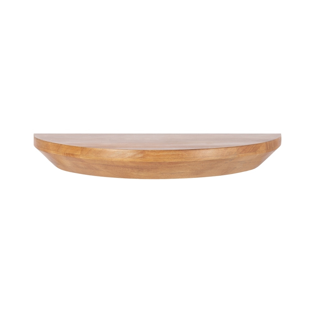 Kate and Laurel Colter Wood Floating Table Shelf