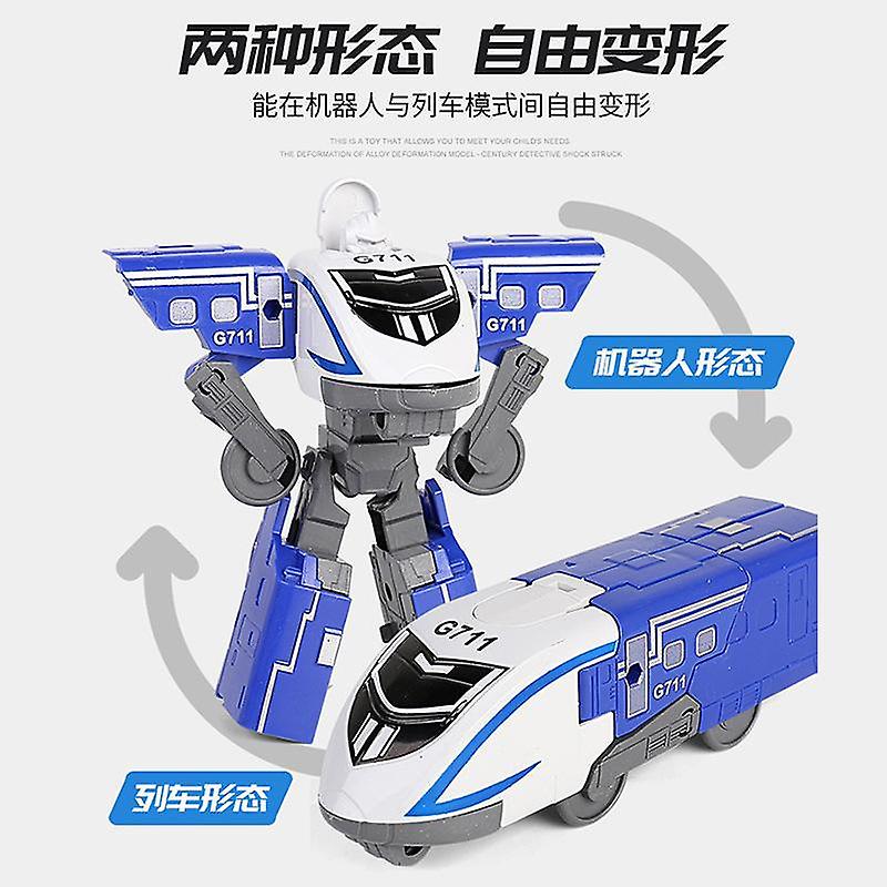 Born Pretty Robots Transformation 3 In 1 High Speed Train Toys And Game Action Figure Deformation Car Gift  For Children Boy