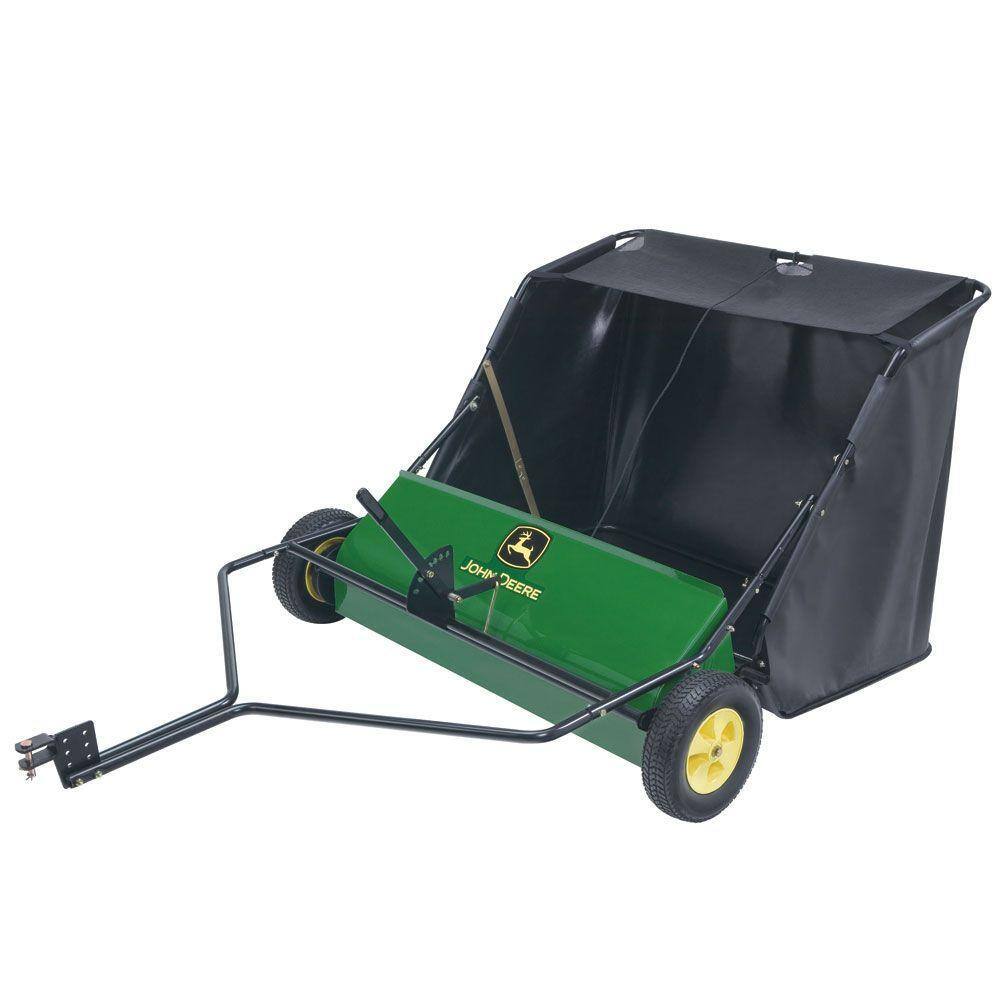 John Deere 42 in. 24 cu. ft. Tow-Behind Lawn Sweeper STS-42JDC