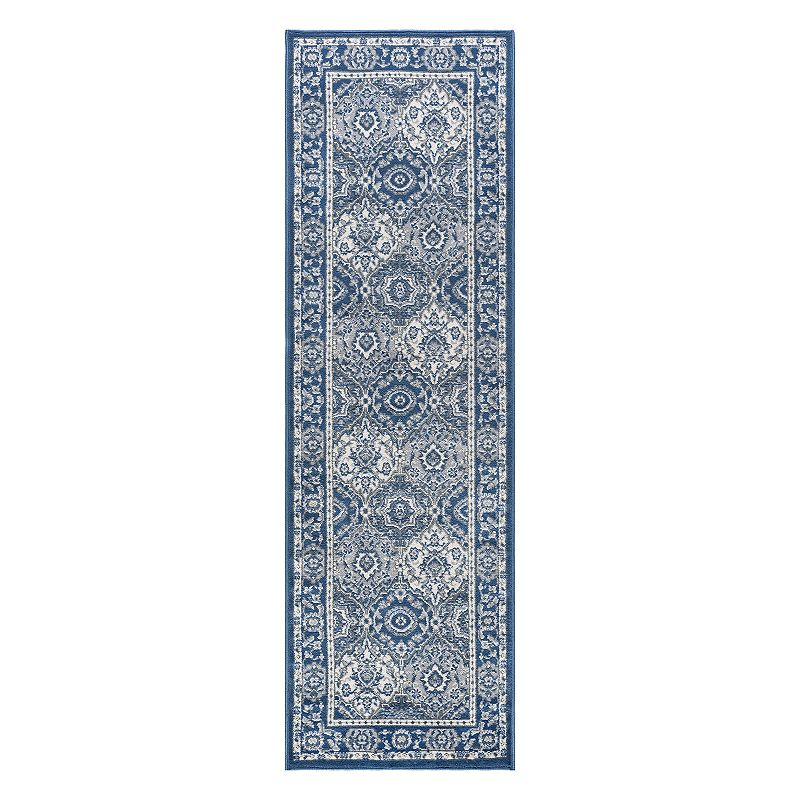 KHL Rugs Newcomb Traditional Framed Floral Rug