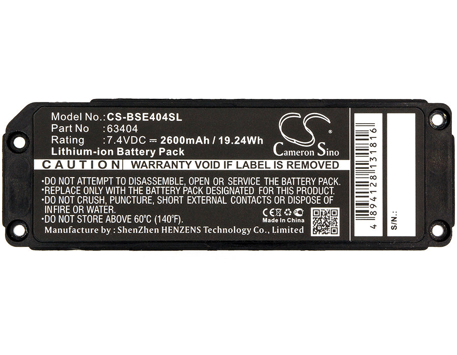  413295 Soundlink Mini 2600mAh Replacement Battery BatteryClerkcom Speaker