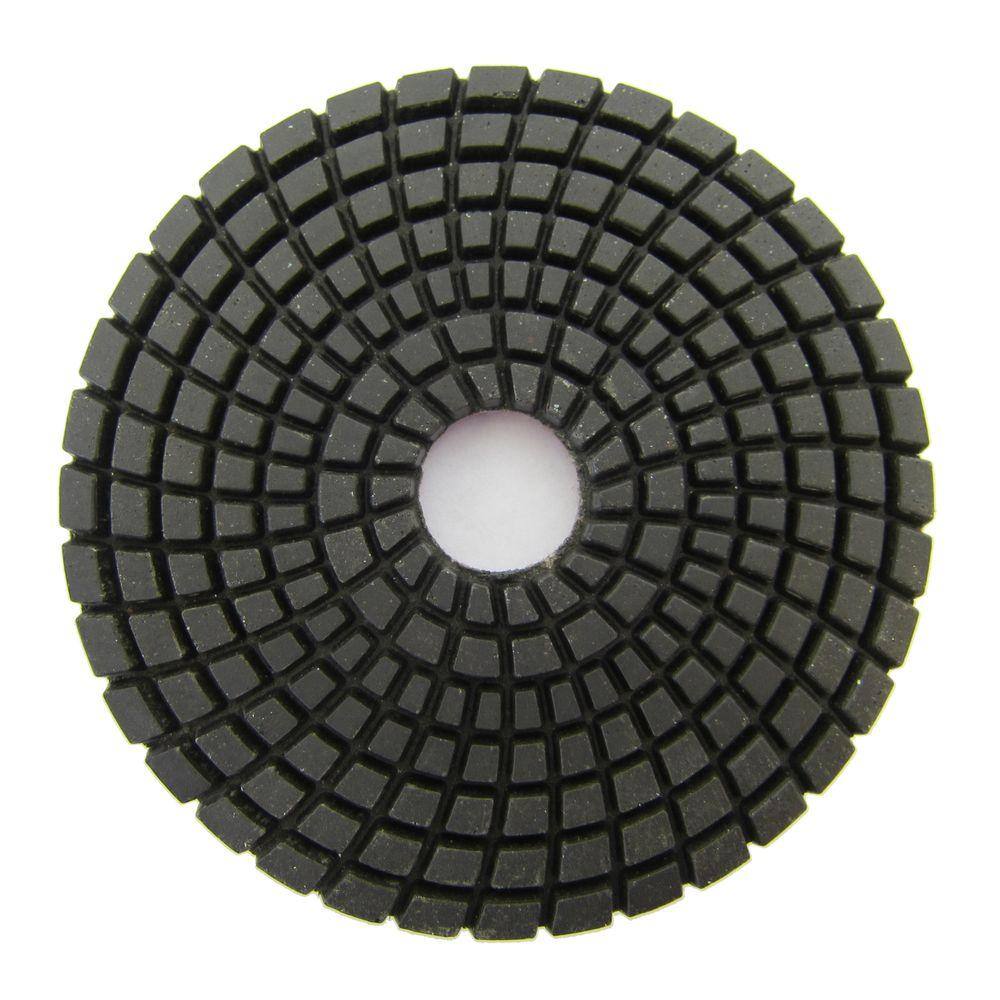 Archer USA 4 in. #50 Grit Wet Diamond Polishing Pad for Stone WPP04-B-0050#