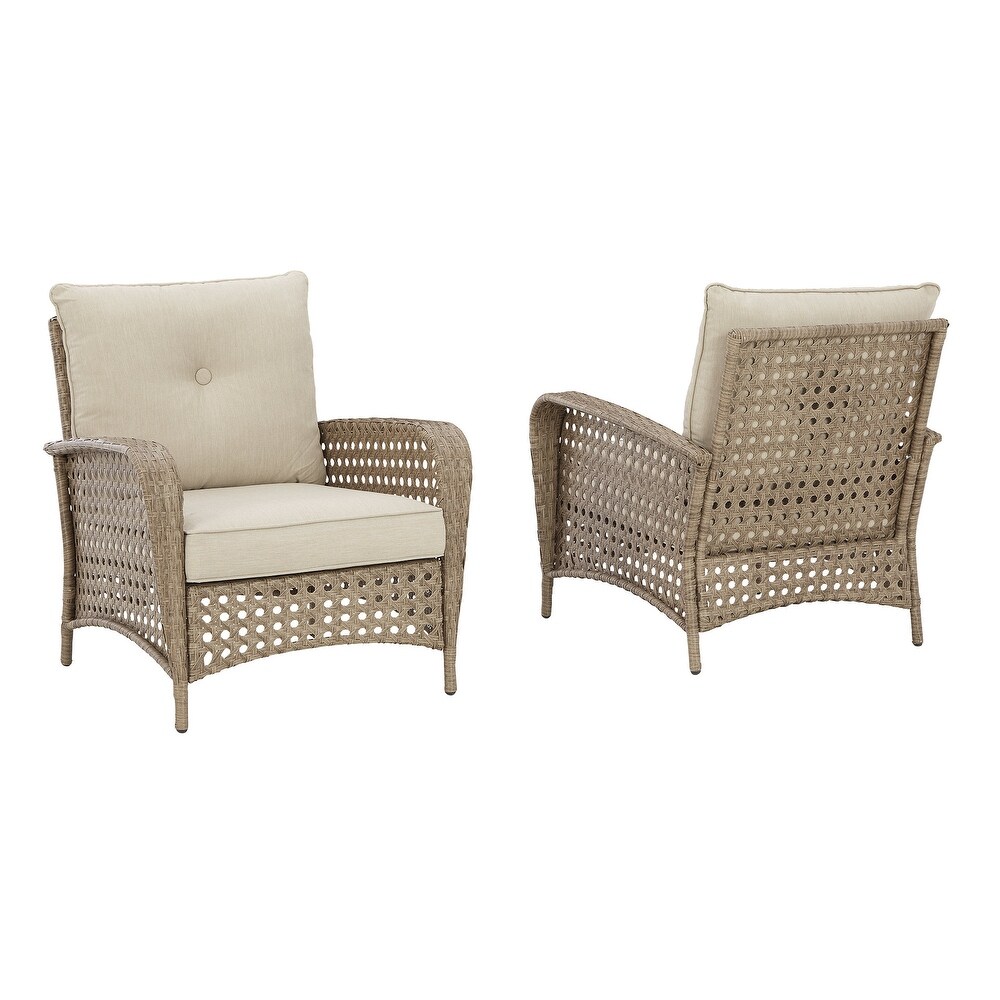 Braylee Lounge Chair with Cushion  Set of 2   32\