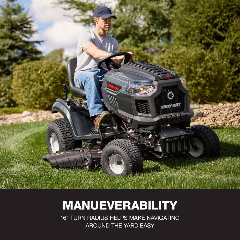 Troy-Bilt Super Bronco XP 46 in. 22 HP V-Twin Kohler 7000 Series Engine Hydrostatic Drive Gas Riding Lawn Tractor Super Bronco XP 46