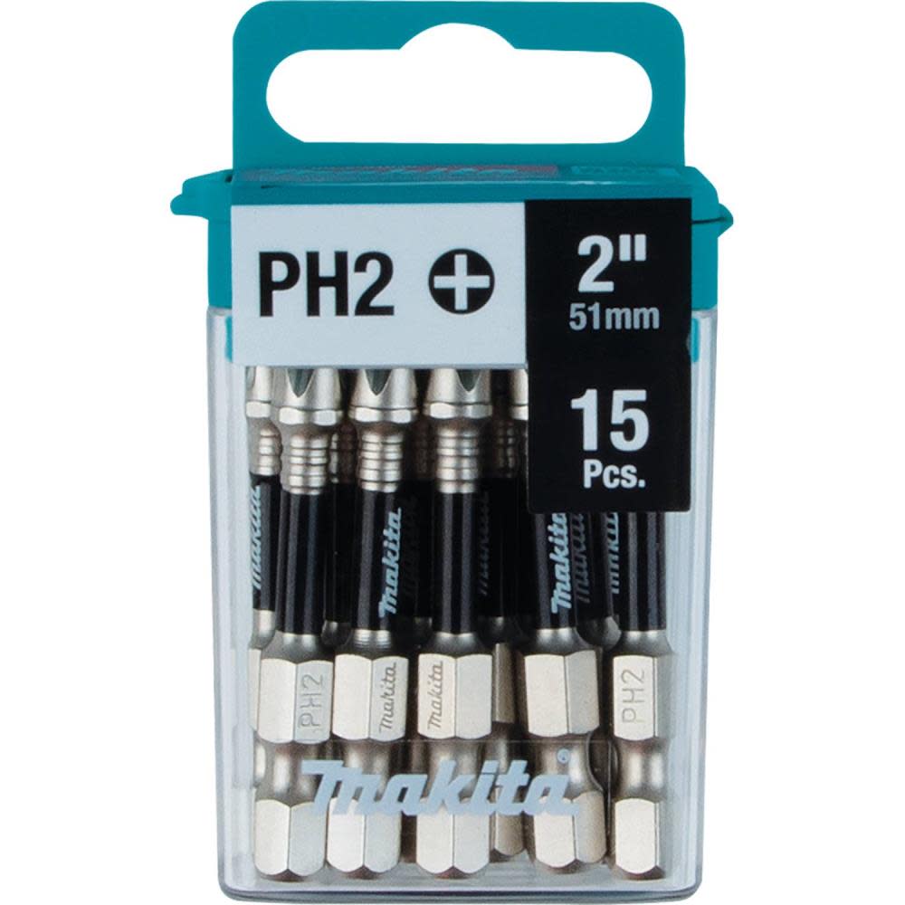 Impact XPS #2 Phillips 2 Power Bit ; 15 Pack ;